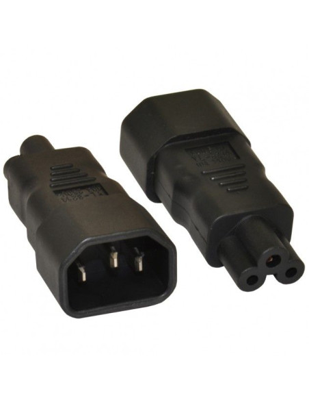 Adaptateur secteur 10A/250V Noir C14...