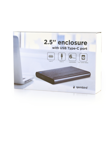 Boitier externe USB 3.1 Type C - pour...