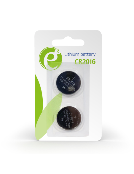 Pack 2 piles bouton CR2016 - 3 V - 80...
