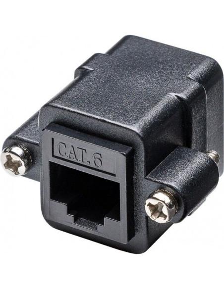 Traversée à visser RJ45 F/F Cat. 6...