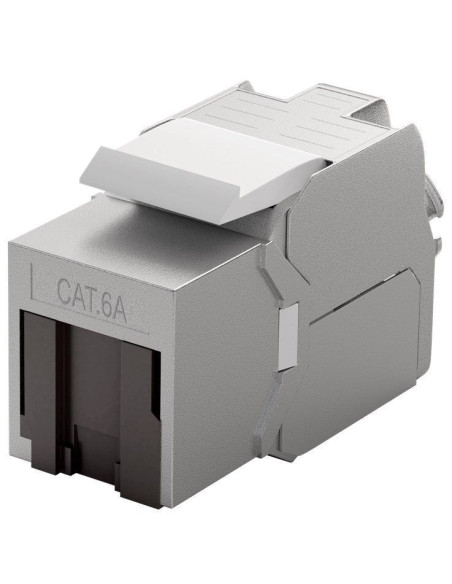 Embase Keystone RJ45 Cat. 6A STP - Noir