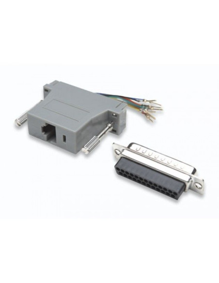 Adaptateur RJ45 vers DB25 mâle non...