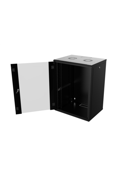 Coffret 19" Noir - 16U - Prof. 450 mm...