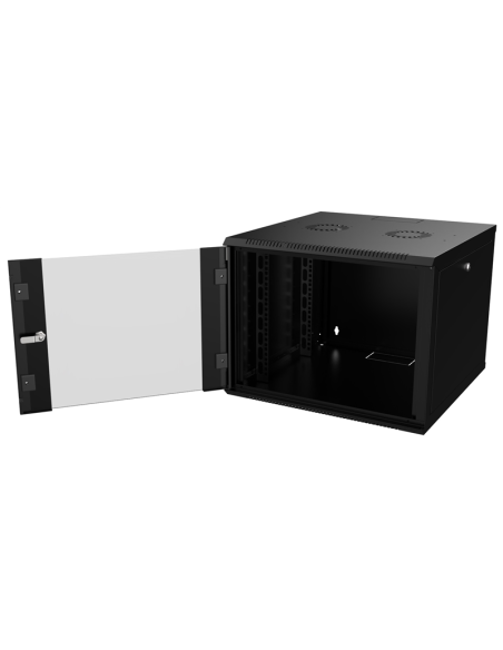 Coffret 19" Noir - 9U - Prof. 600 mm...