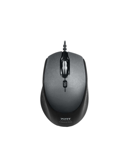 MOUSE OFFICE WIRED SILENT PRO BLACK BULK