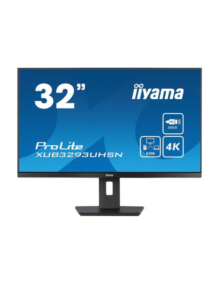 32"W LCD Business 4K UHD IPS USB-C Dock