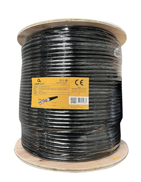 Câble réseau Cat. 6 - Cu - FTP - PE...