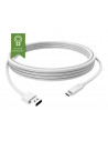 VISION 1m White USB-C to USB-3.0A Cable