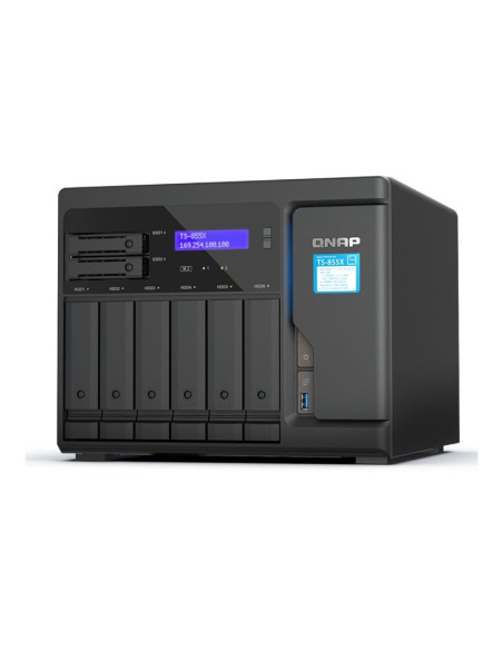 8-Bay NAS C5125 8-core/8-thrd 2.8GHzproc