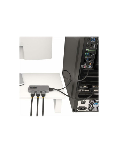 3-Port MST Hub DP to Triple 4K60Hz HDMI