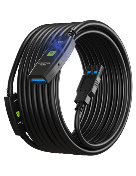 Extendeur répéteur USB 3.0 A M / F -...