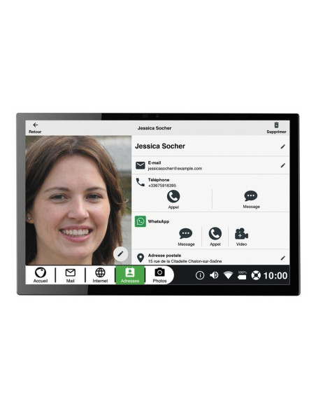 Tablette Senior 10'' Celia+Keyboard