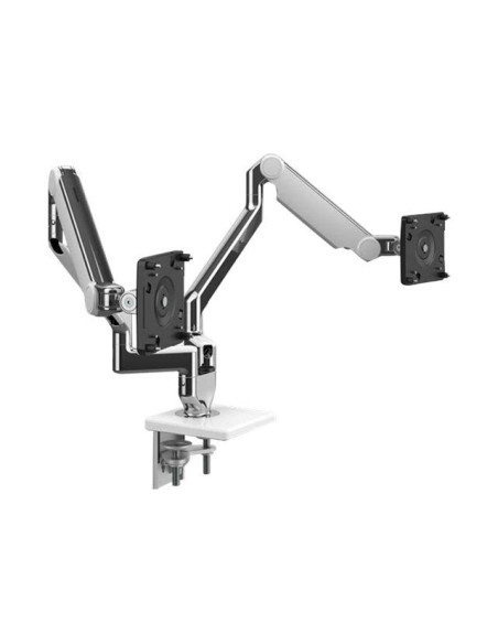 M/Flex M2.1 Mon Arm f/2 Mon Alum Wh 2Pc