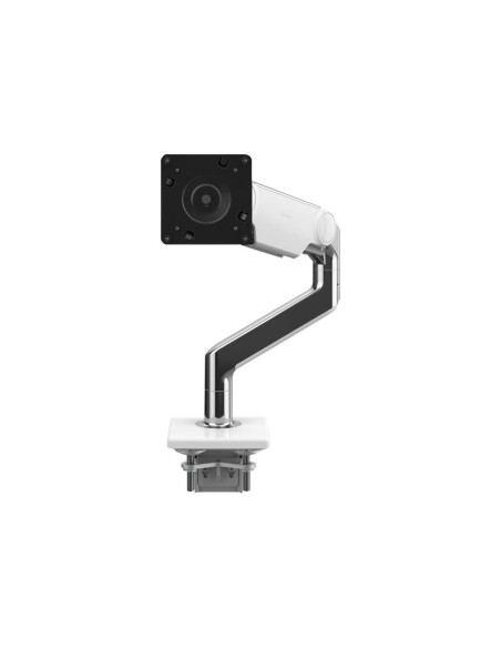 M10 Mon Arm Sing Mon Polished Alumin&Whi