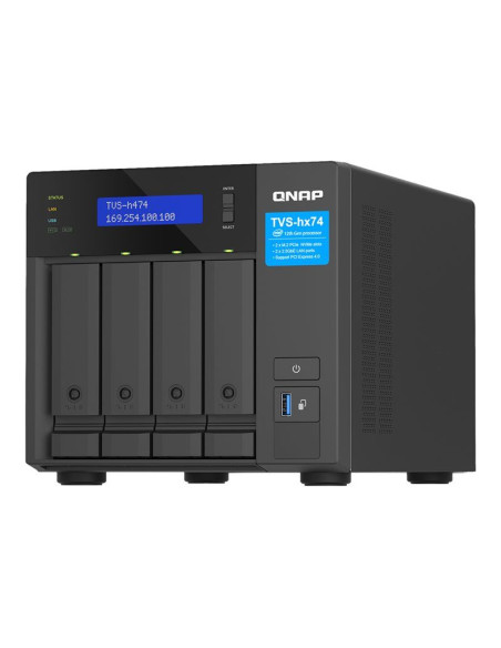 4bay QuTS hero NAS Intel Pent Gold G7400