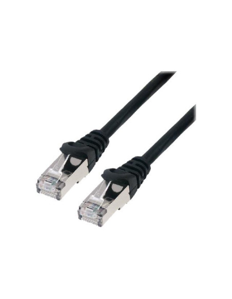 Eco patch cable Cat 6 F/UTP - 0.3m Black