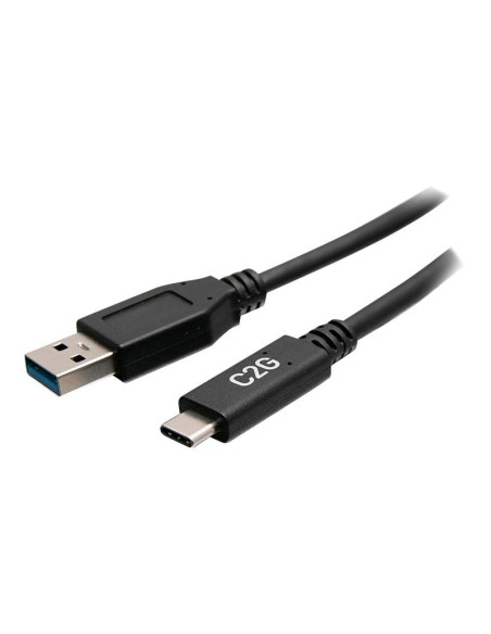 6in USB 3.0 USB-C TO USB-A M/M BLK