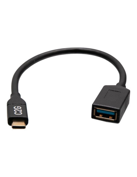 USB-C to USB A Dongle Adapter Black