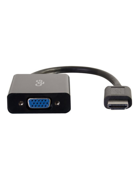 HDMI M to VGA F Dongle w/pwr