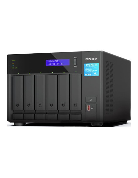 6-bay QuTS hero NAS i512400 6c/12-thread