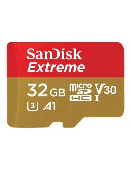 Extreme microSDHC 32GB+SD Adap+RescPro