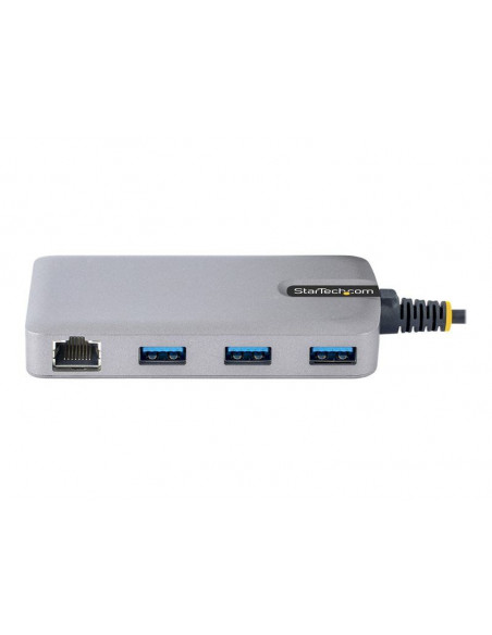 3-Port USB Hub w/GbE Ethernet Adapter