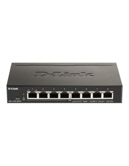 8-Port Layer2 PoE Smart Gigabit Switch8x