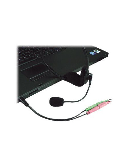 Jack 3.5mm adapt headset and micro 20cm