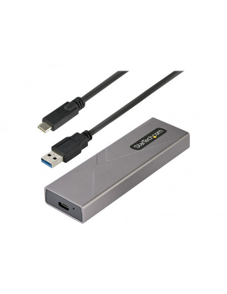 M.2 PCIe NVMe/M.2 SATA SSD USB Enclosure