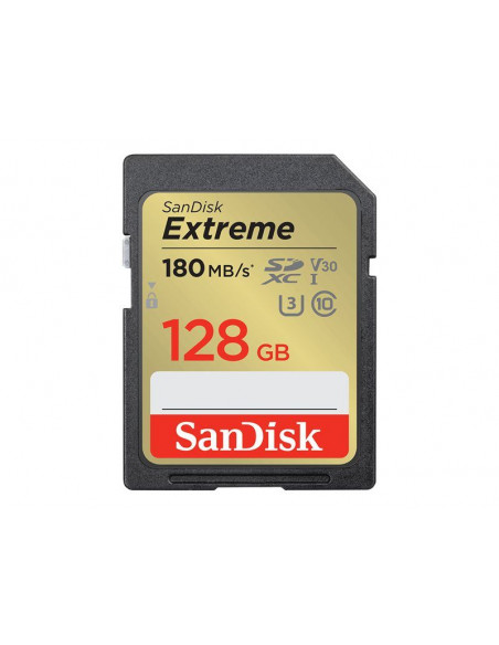 Extreme 128GB SDXC 180MB/s UHS-I C10 U3