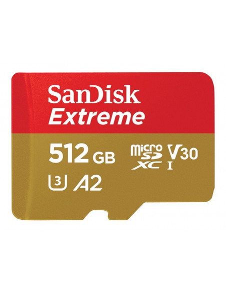 Extreme microSDXC 512GB+SD 190MB/s