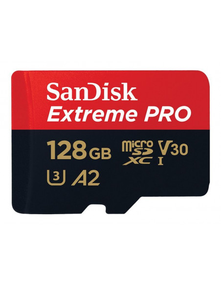 Ext PRO microSDXC 128GB+SD 200MB/s