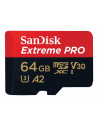 Ext PRO microSDXC 64GB+SD 200MB/s