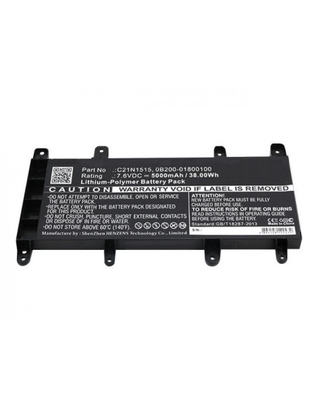 BATTERY C21N1515 FOR ASUS 38Wh