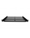 1U Vented Server Rack Cabinet Shelf 12in