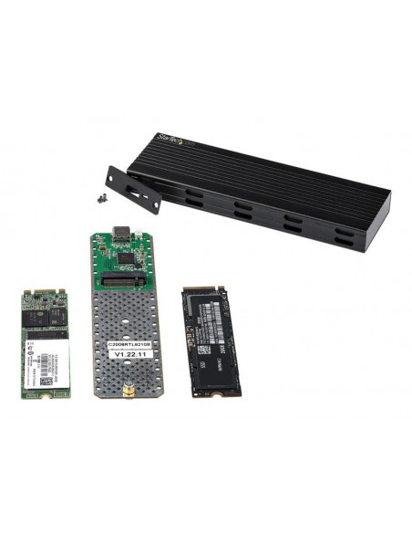 USB-C Enclosure a M.2 NVMe/PCIe/SATA SSD