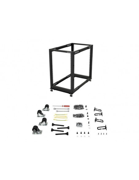 Rack - 18U Open Frame - 22-40 in. Depth
