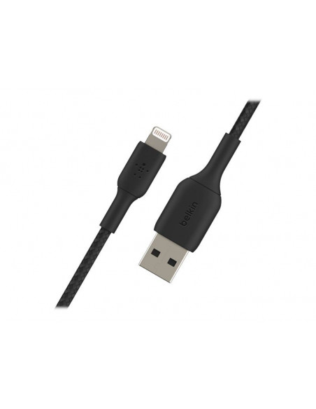 Lightning to USB-A Cable Braid 1M Black