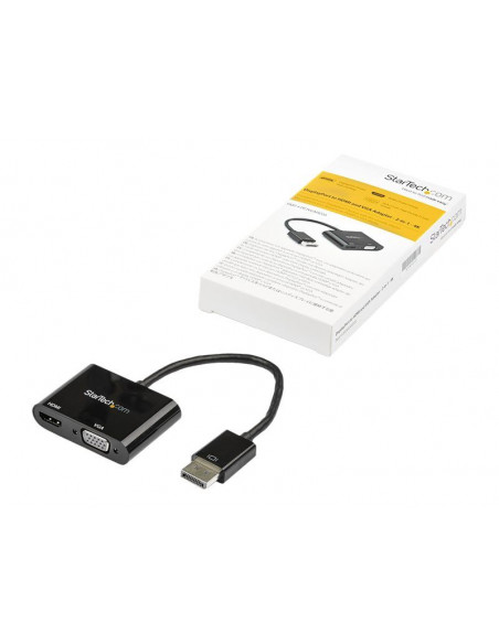 Adapter - DisplayPort to HDMI VGA - 4K60