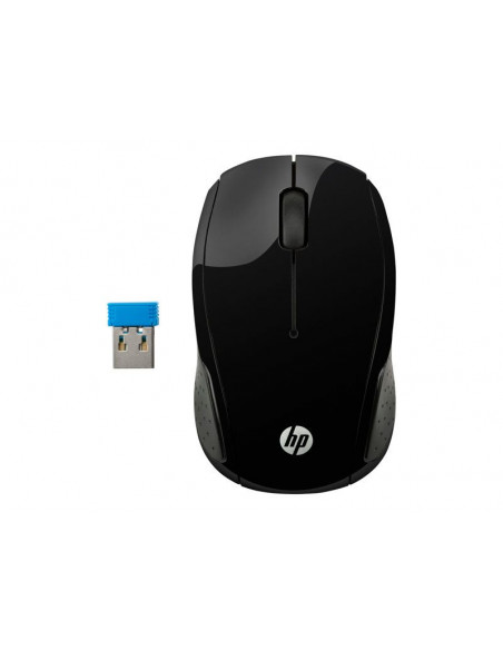 HP 200 Black Wireless Mouse
