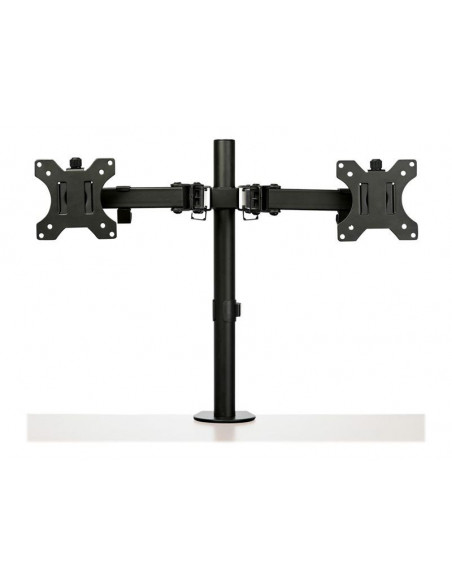 Monitor Arm - Dual - Crossbar - Steel