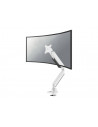 Desk mount 10-49" desk clamp WHITE Plus