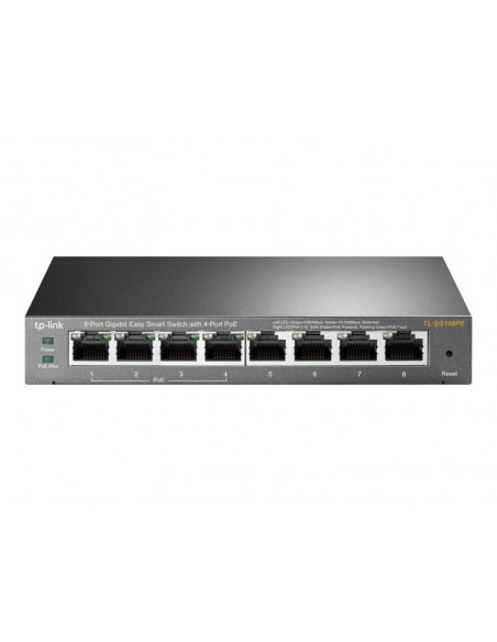 8 Port Easy Smart Switch with 4-Port PoE