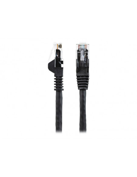1m LSZH CAT6 Ethernet Cable 10GbE Black