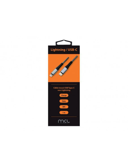 USB 3.1 to Lightning mesh cable MFI 1m