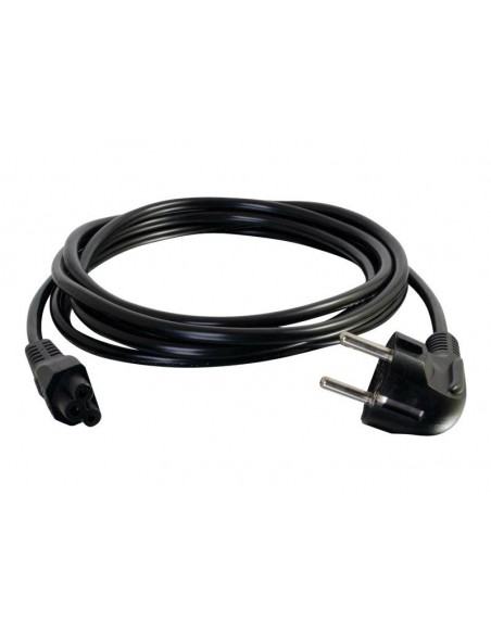 Cbl/1m CEE 7/7 to IEC 60320 C5 Pwr Cord