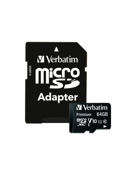 MICRO SDXC 64GB - CLASS 10 Adapt