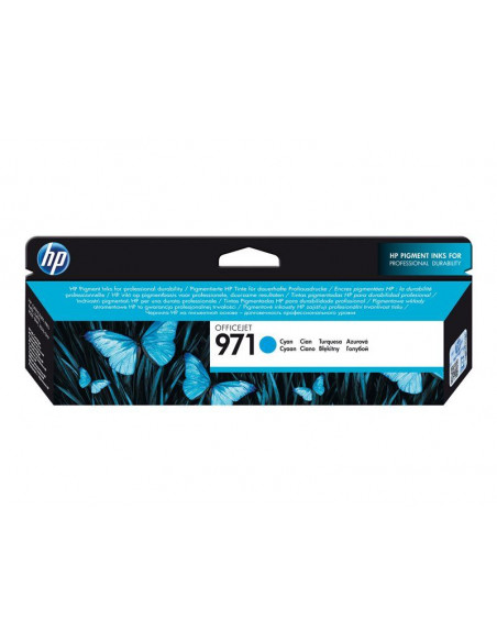 HP 971 Cyan Ink Cartridge
