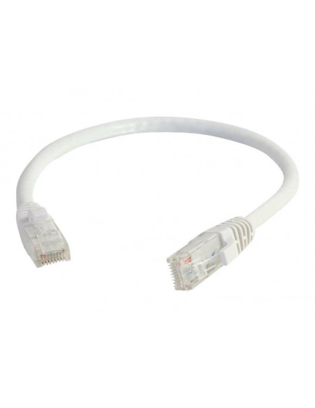 Cbl/2M White CAT6 PVC Snagless UTP Patch
