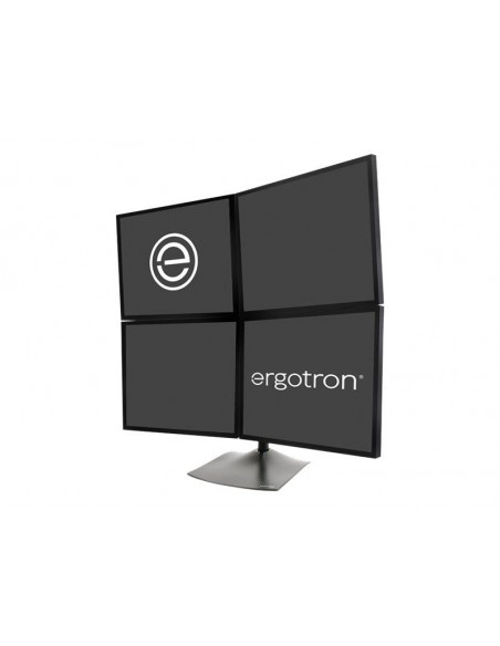 33-324-200/Quad Monitor Stand 2x2 Black